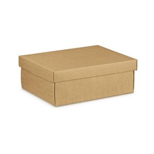 Brúnn gjafakassi m/loki