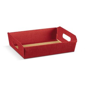 Vínrauður gjafabakki