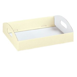 Beinhvítur gjafabakki