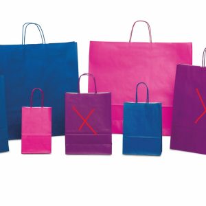 Dökkbleikir & dökkbláir