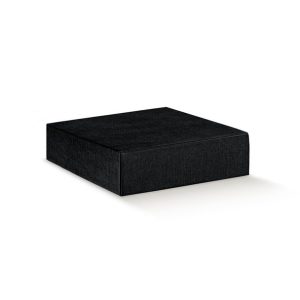 Svört 4-flösku askja